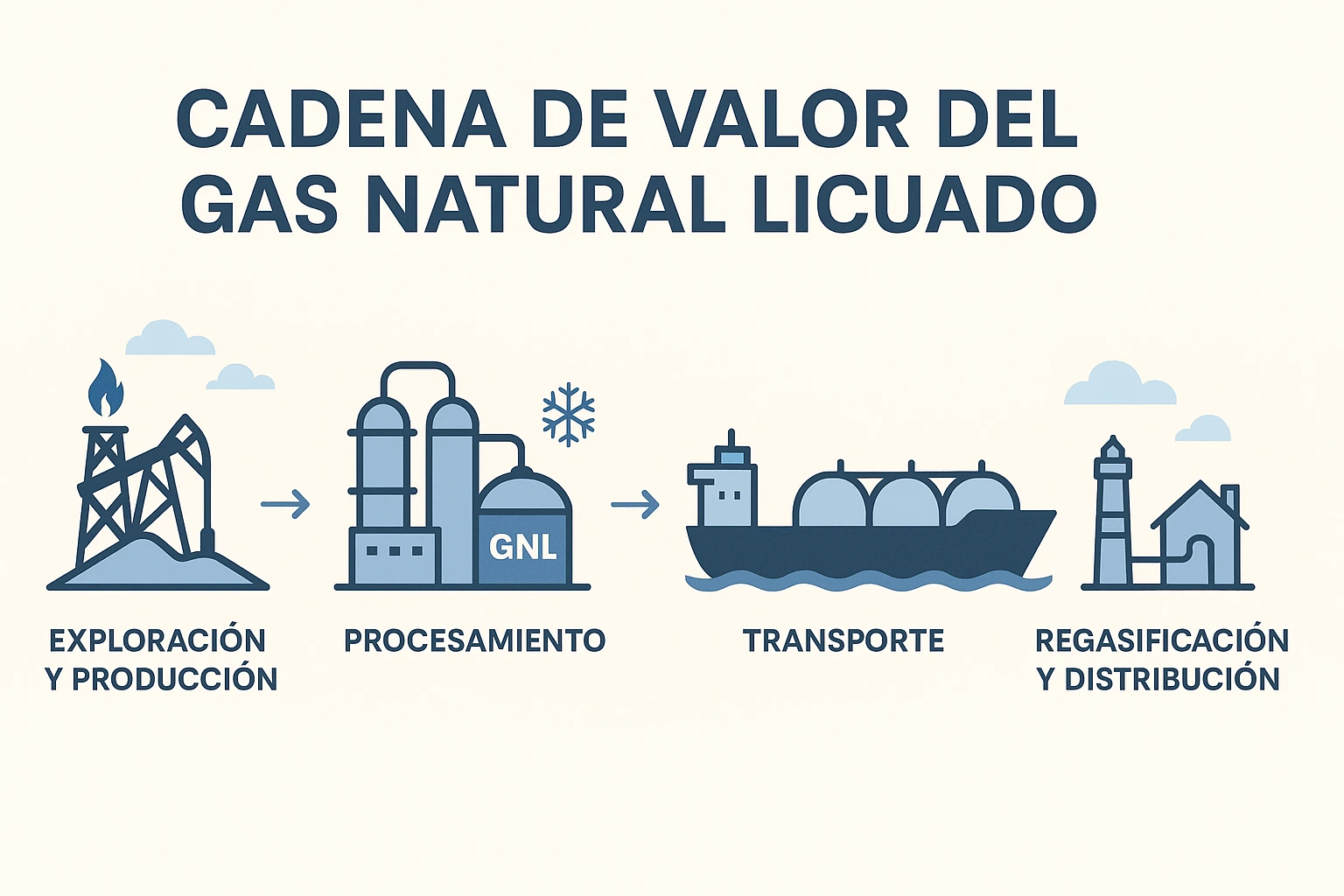 Cadena de Valor del Gas Natural Licuado