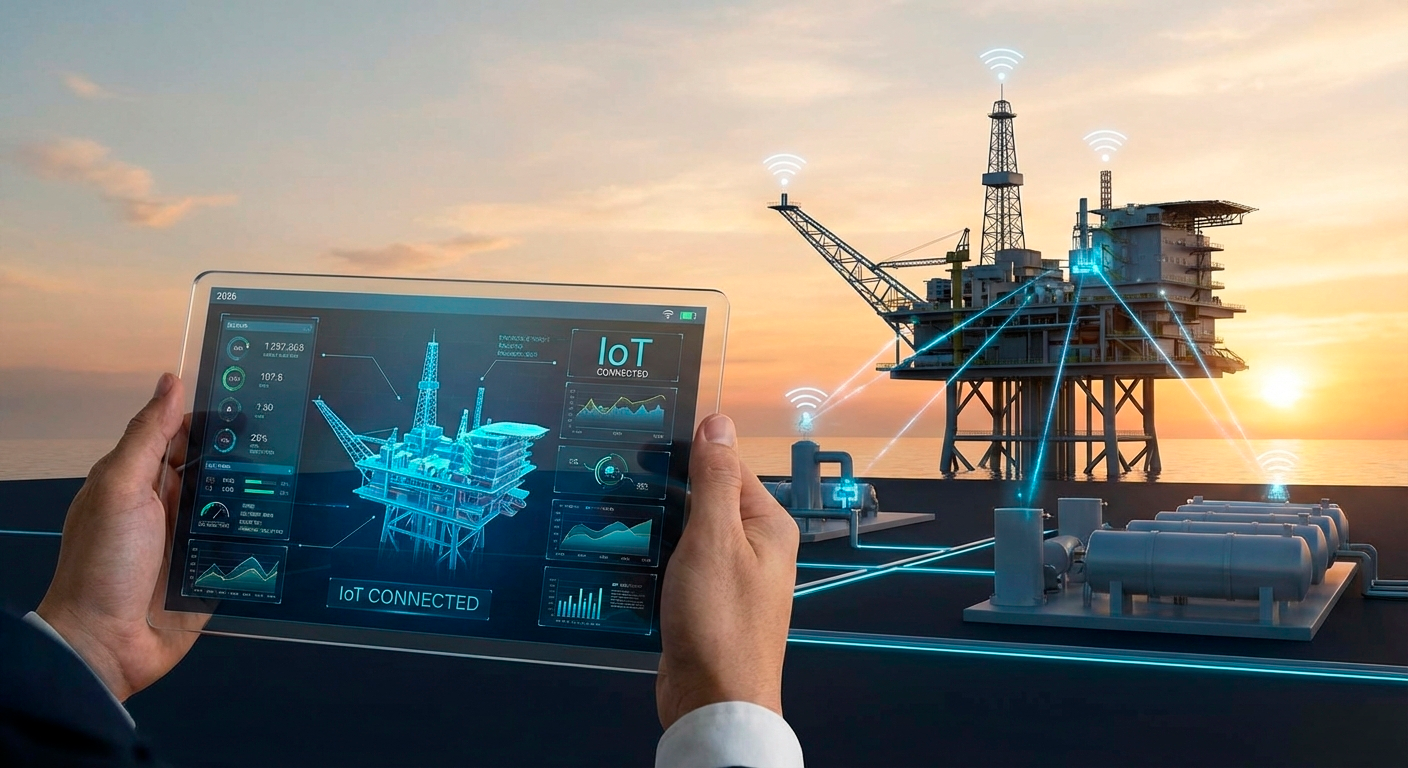 Revolución 4.0: Producción Digital e IoT en la Industria del Petróleo y Gas  